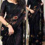 Premium Micro Georgette Saree