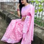 Soft Silk Indian-Inspired Katan Saree