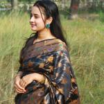 সিল্ক কাতান শাড়ি