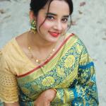 সিল্ক কাতান শাড়ি