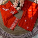 Embroidery Cotton Co-Ord Set