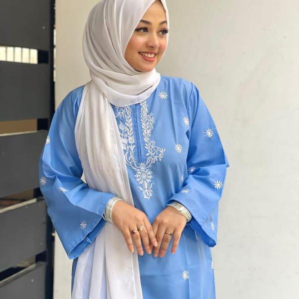 Embroidery Three Piece Set